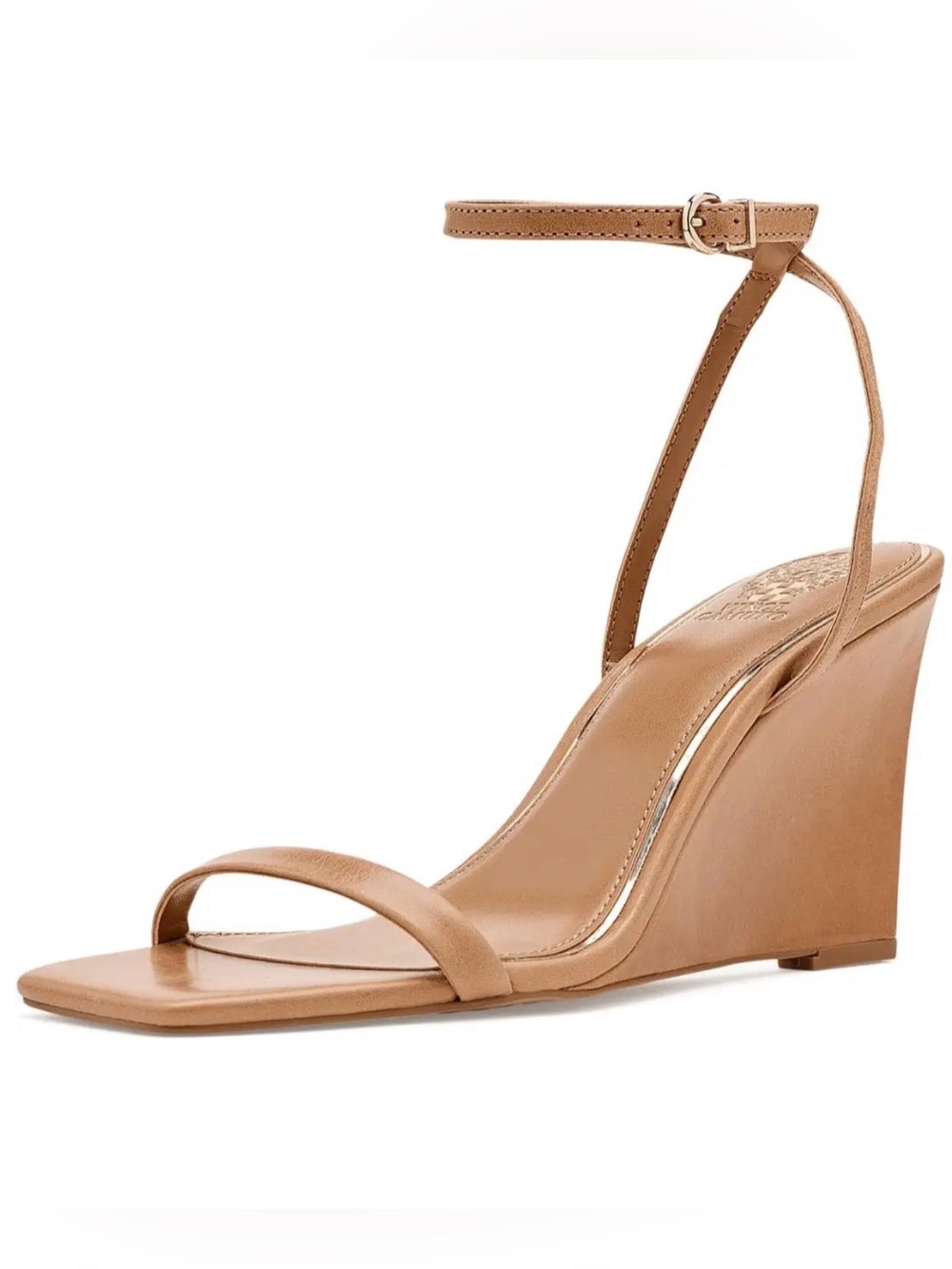 NEW Vince Camuto Ambee Ankle Strap Wedge Sandals in Cortado